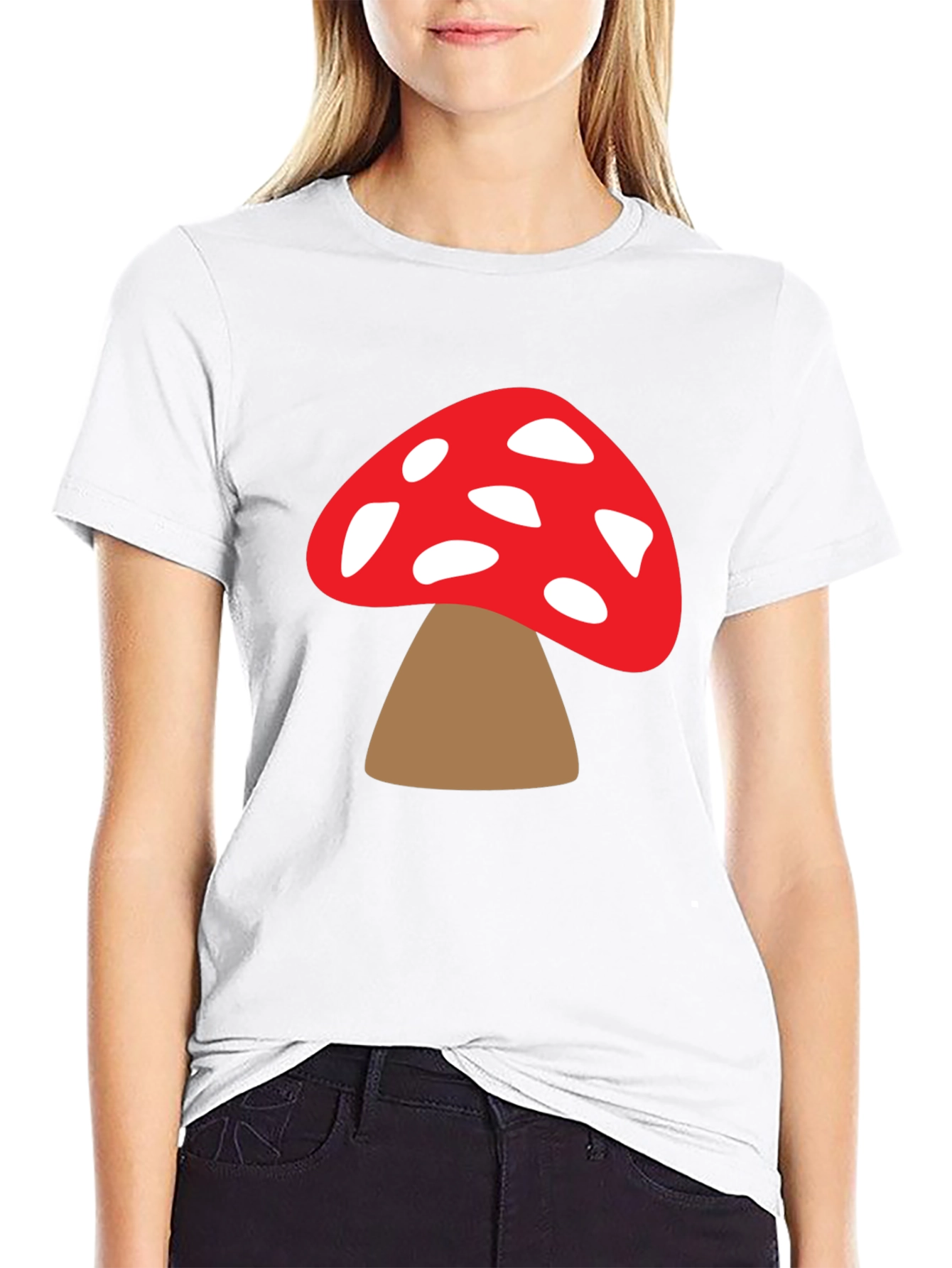 Mushroom Graphic T-Shirt - Funky Design
