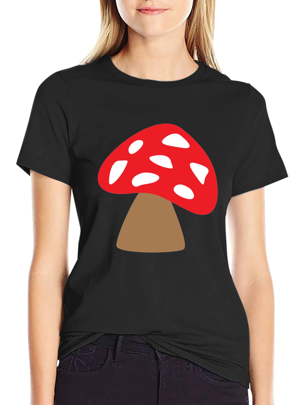 Mushroom Graphic T-Shirt - Funky Design