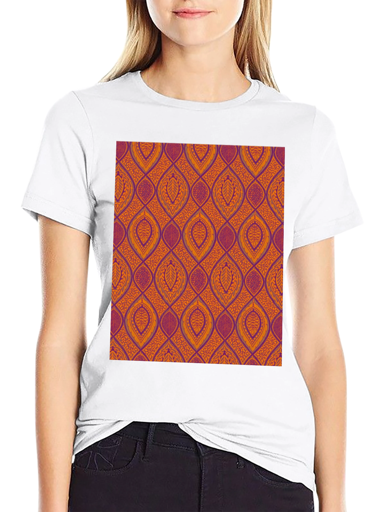 Stylish Patterned Tee - Unique Design