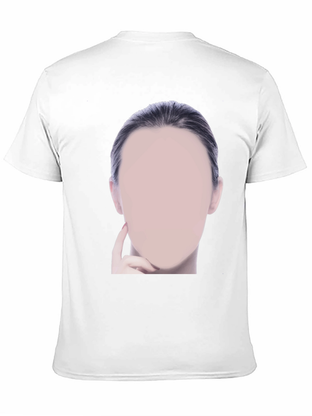 Black Graphic Tee - Mystery Woman Design
