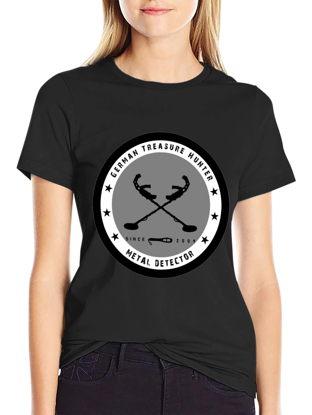 German Treasure Hunter Metal Detector T-Shirt