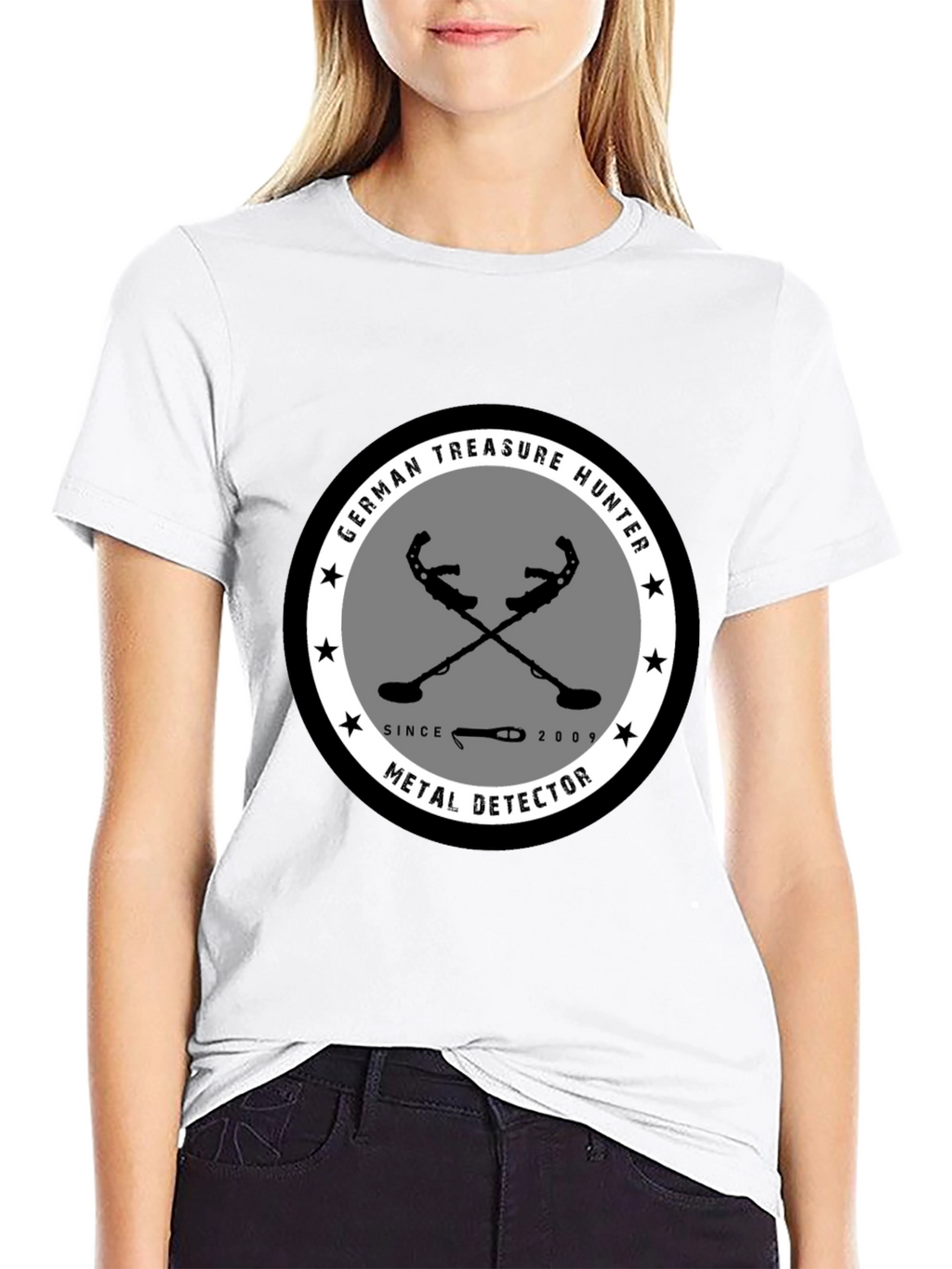 German Treasure Hunter Metal Detector T-Shirt
