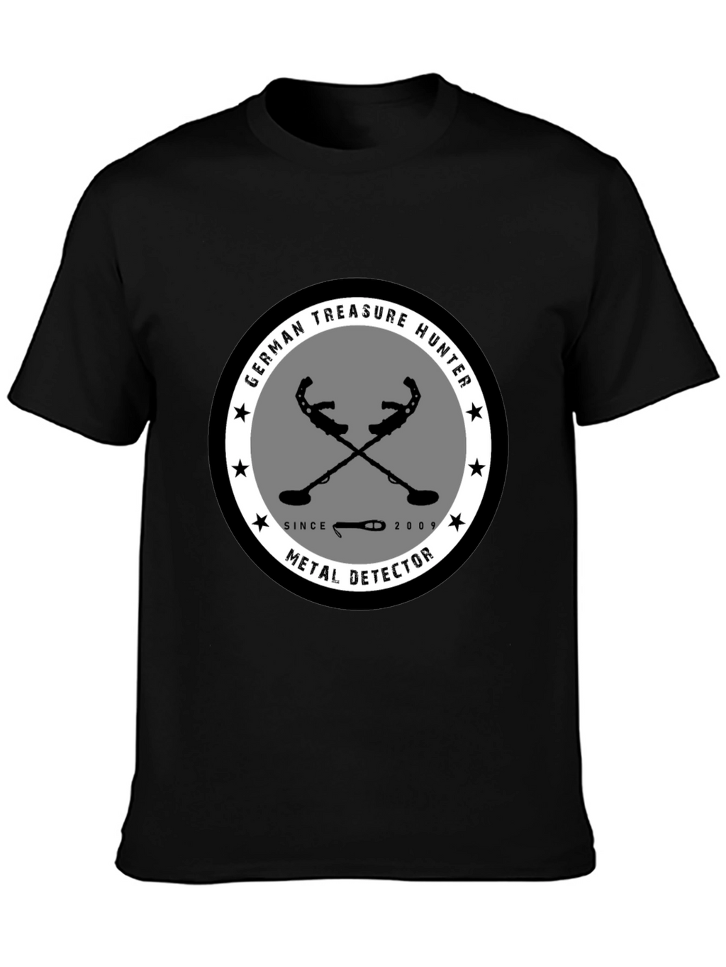 German Treasure Hunter Metal Detector T-Shirt