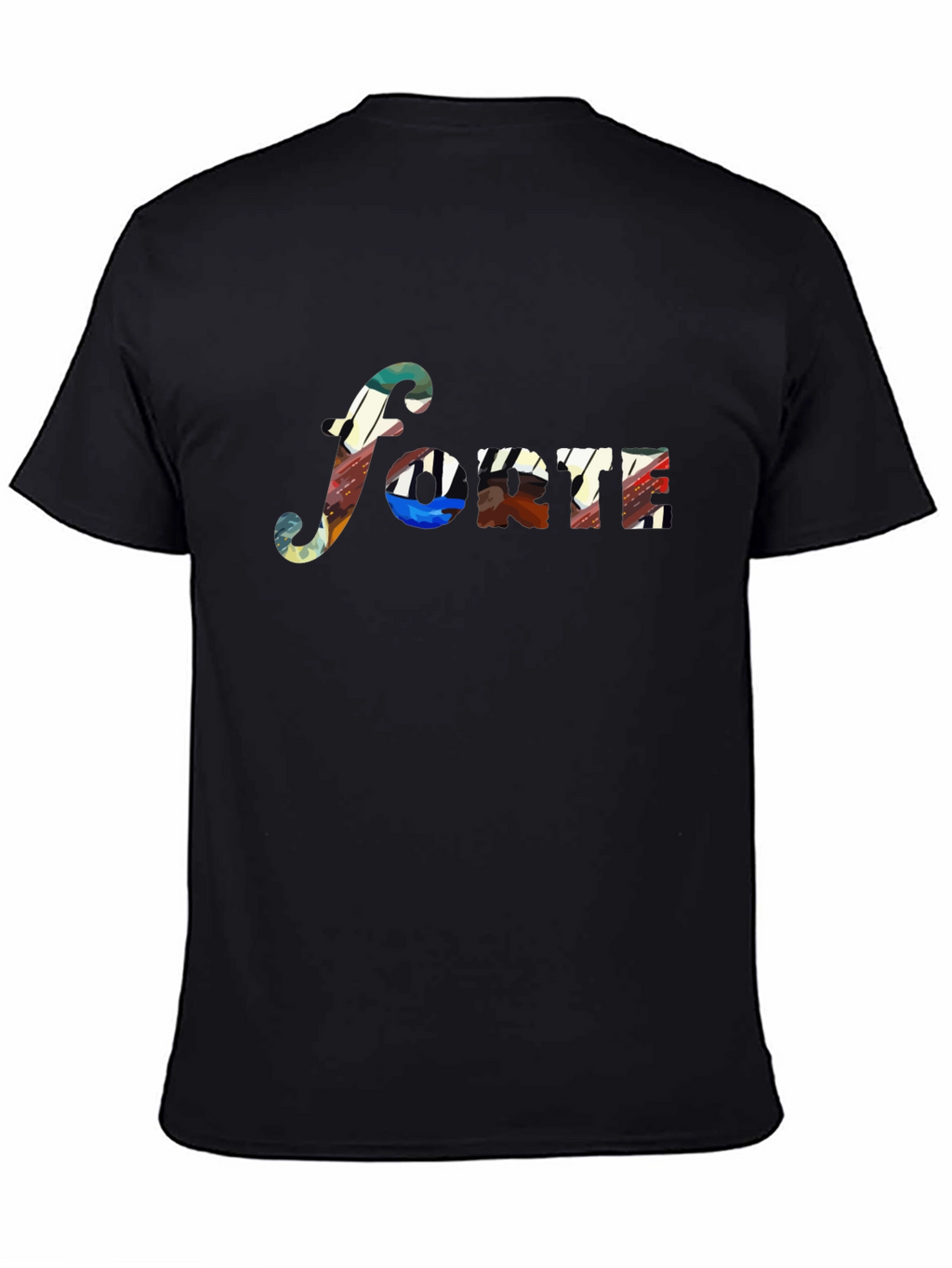 Forte Graphic Tee - Stylish Music Lovers T-Shirt
