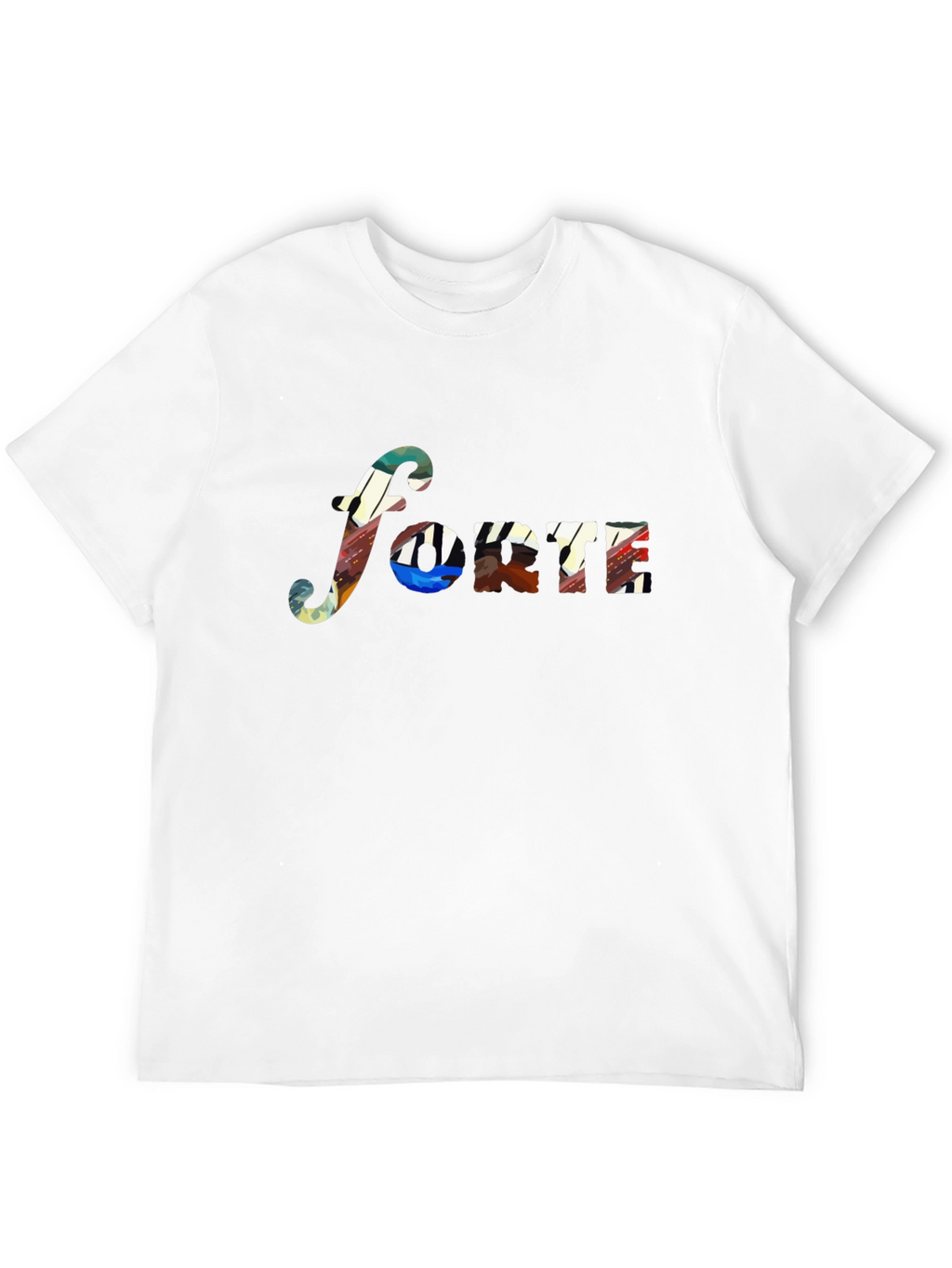 Forte Graphic Tee - Stylish Music Lovers T-Shirt