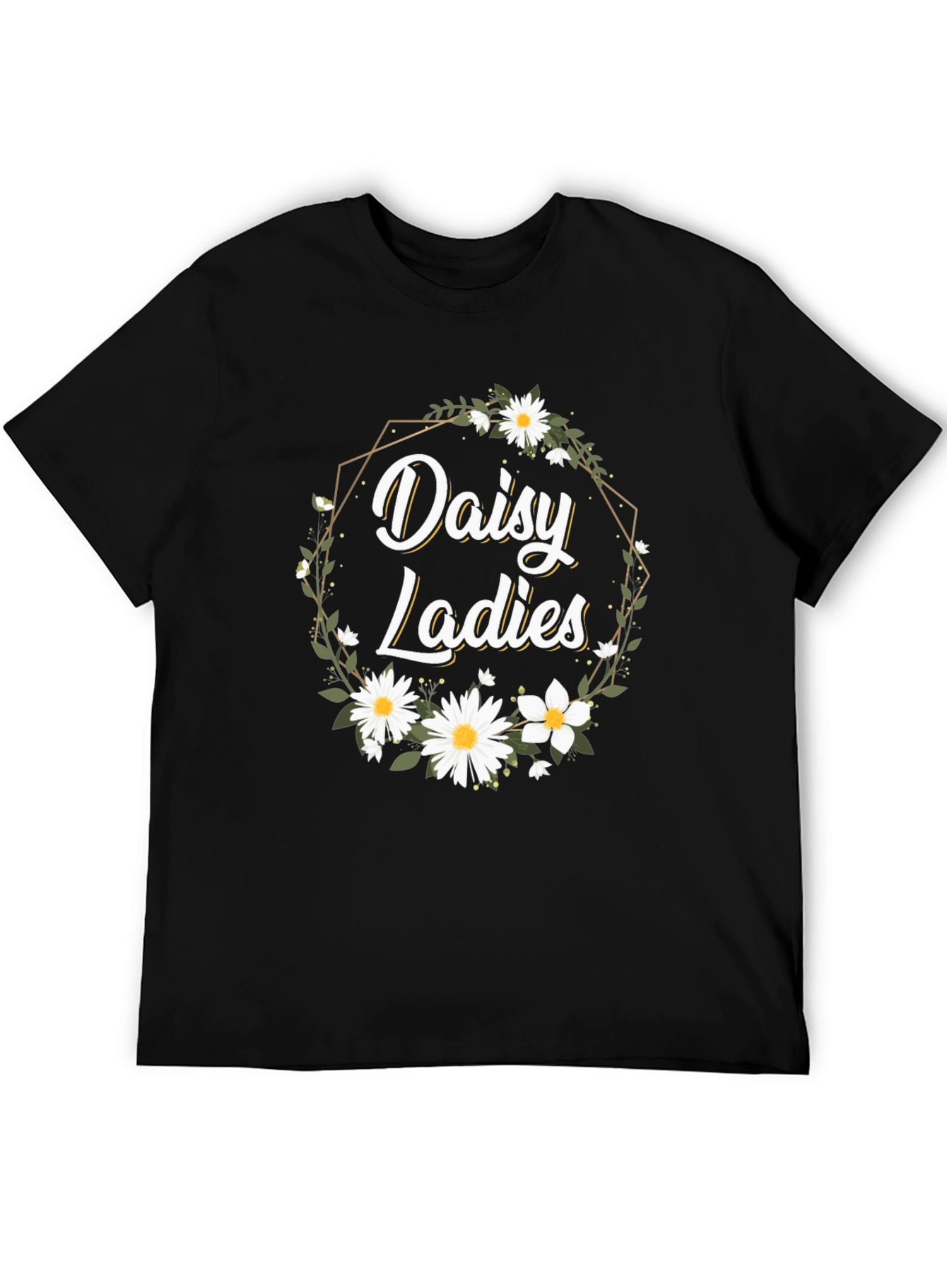 Daisy Ladies Graphic Tee - Floral Print