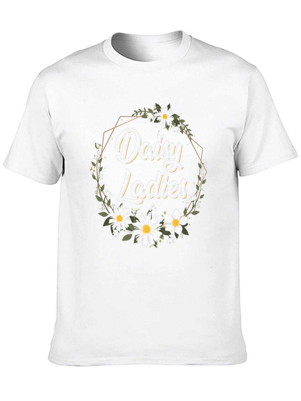 Daisy Ladies Graphic Tee - Floral Print