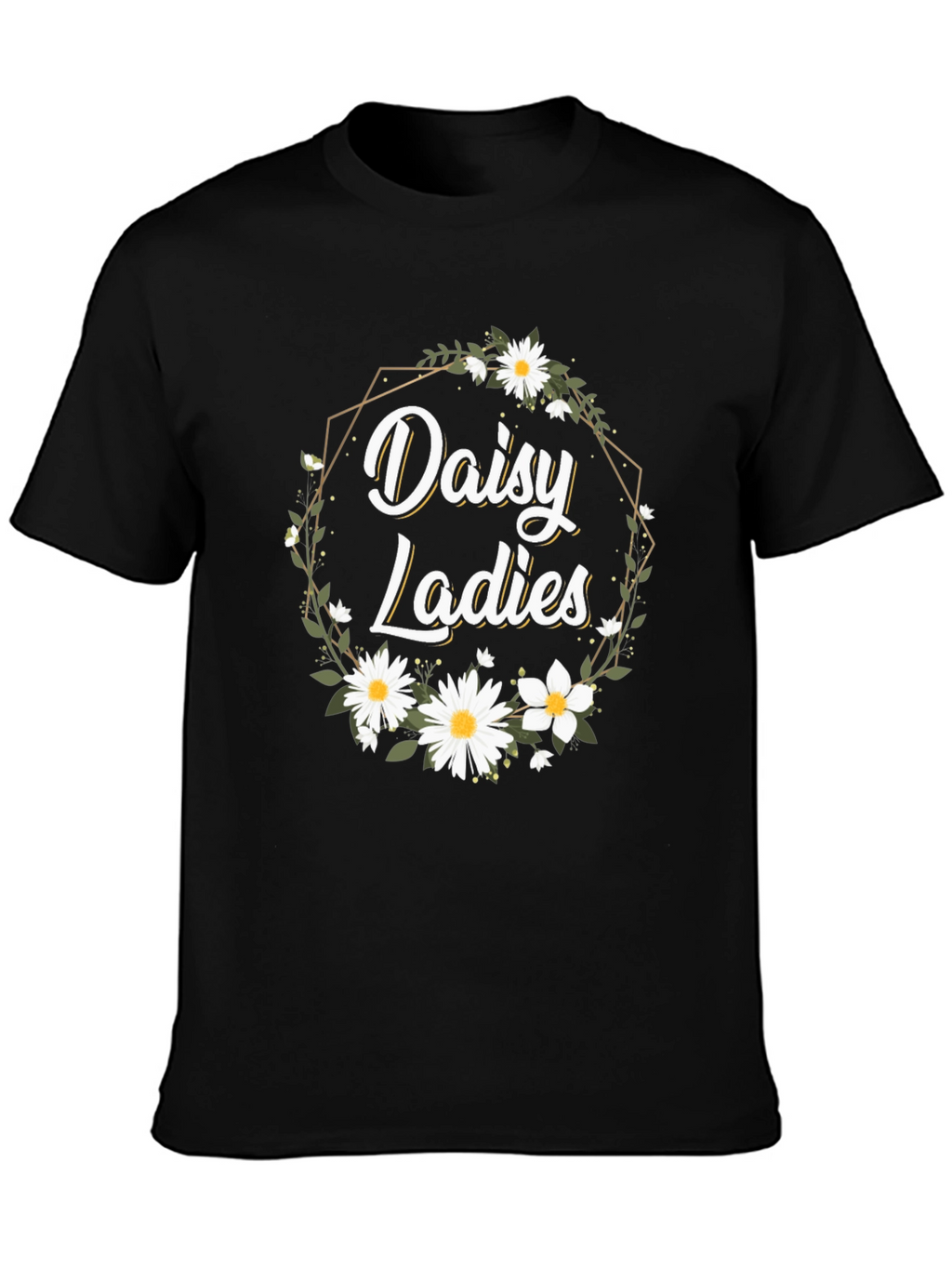 Daisy Ladies Graphic Tee - Floral Print