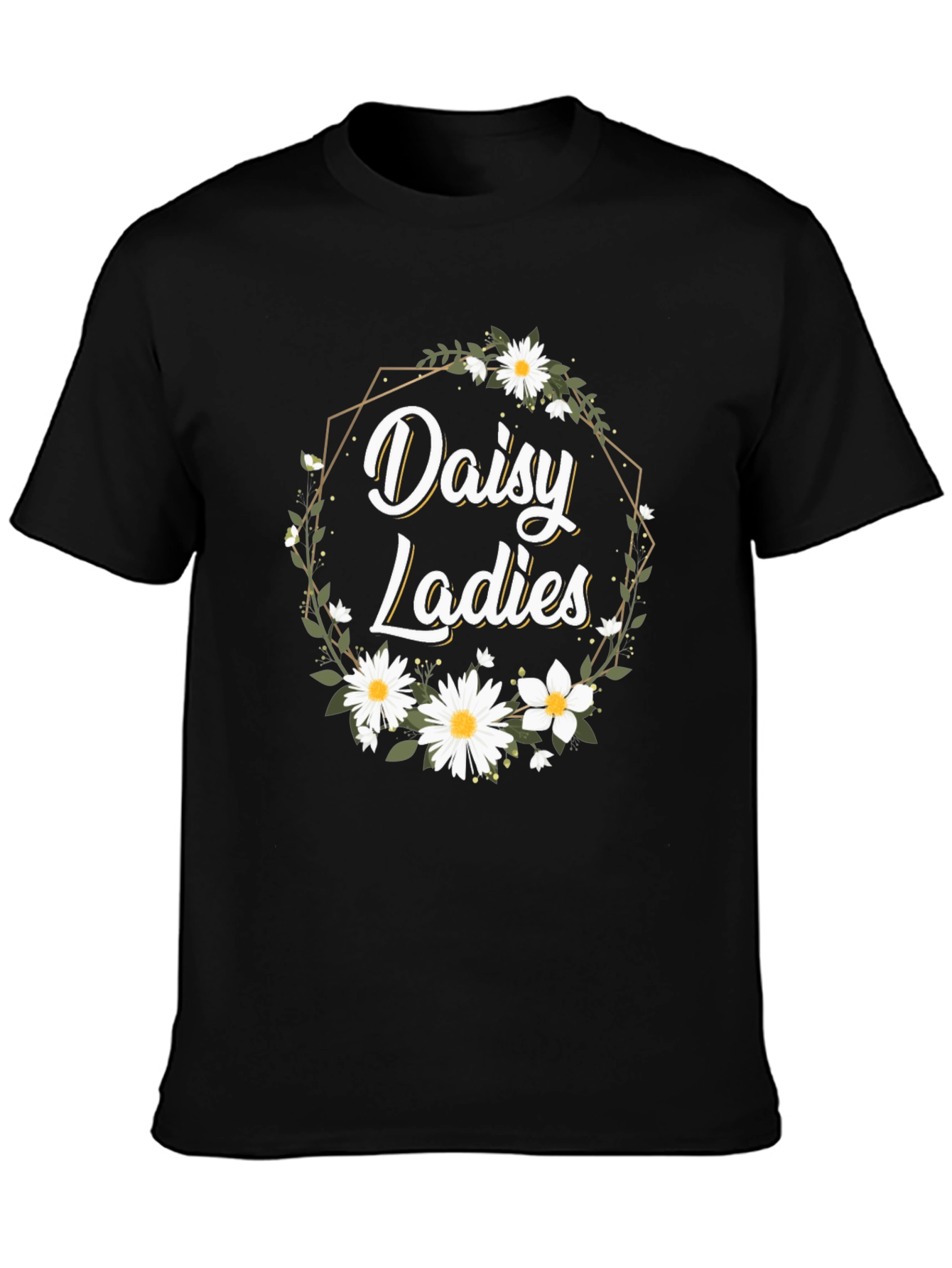 Daisy Ladies Graphic Tee - Floral Print
