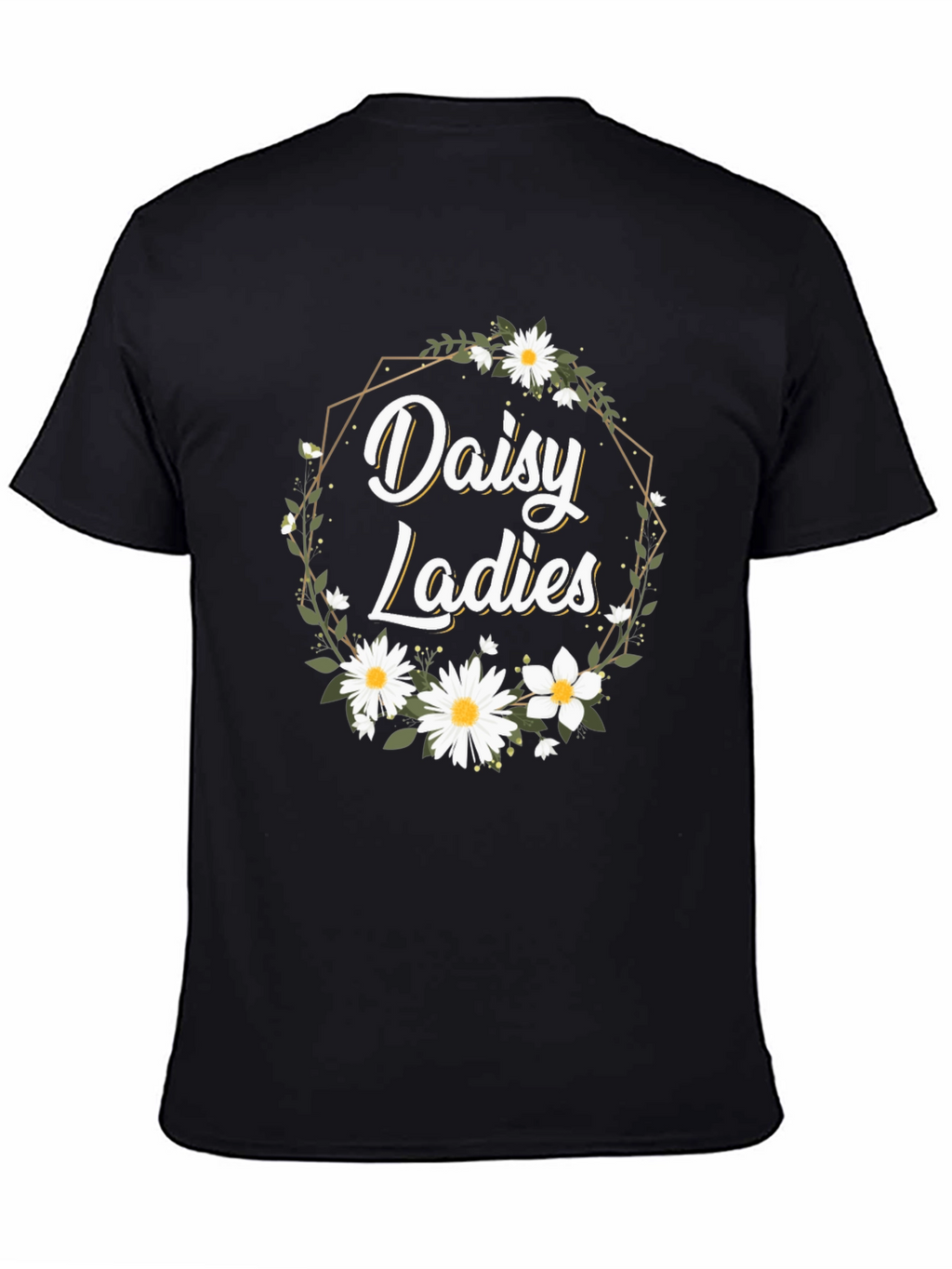 Daisy Ladies Graphic Tee - Floral Print