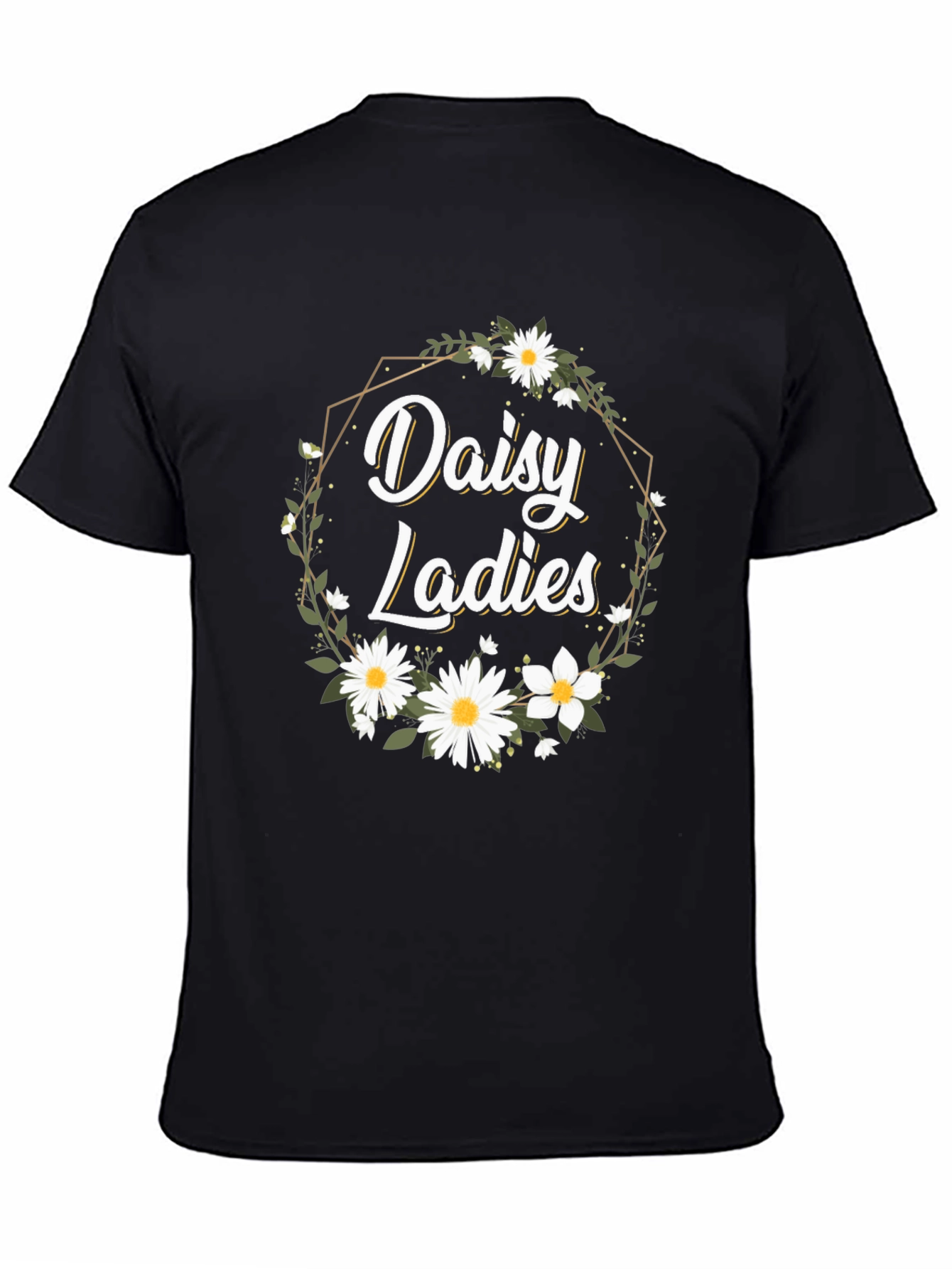 Daisy Ladies Graphic Tee - Floral Print