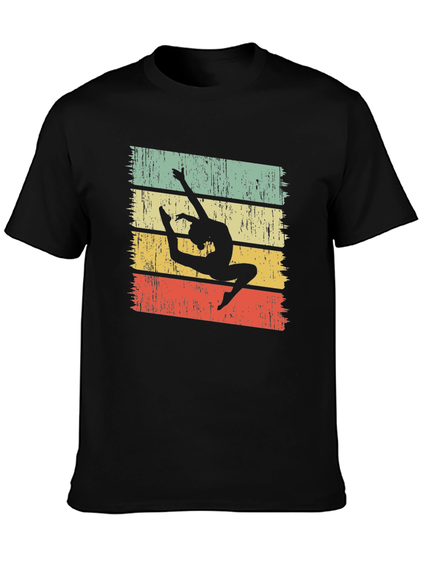 Vintage Gymnast T-Shirt Retro Style Dance Tee