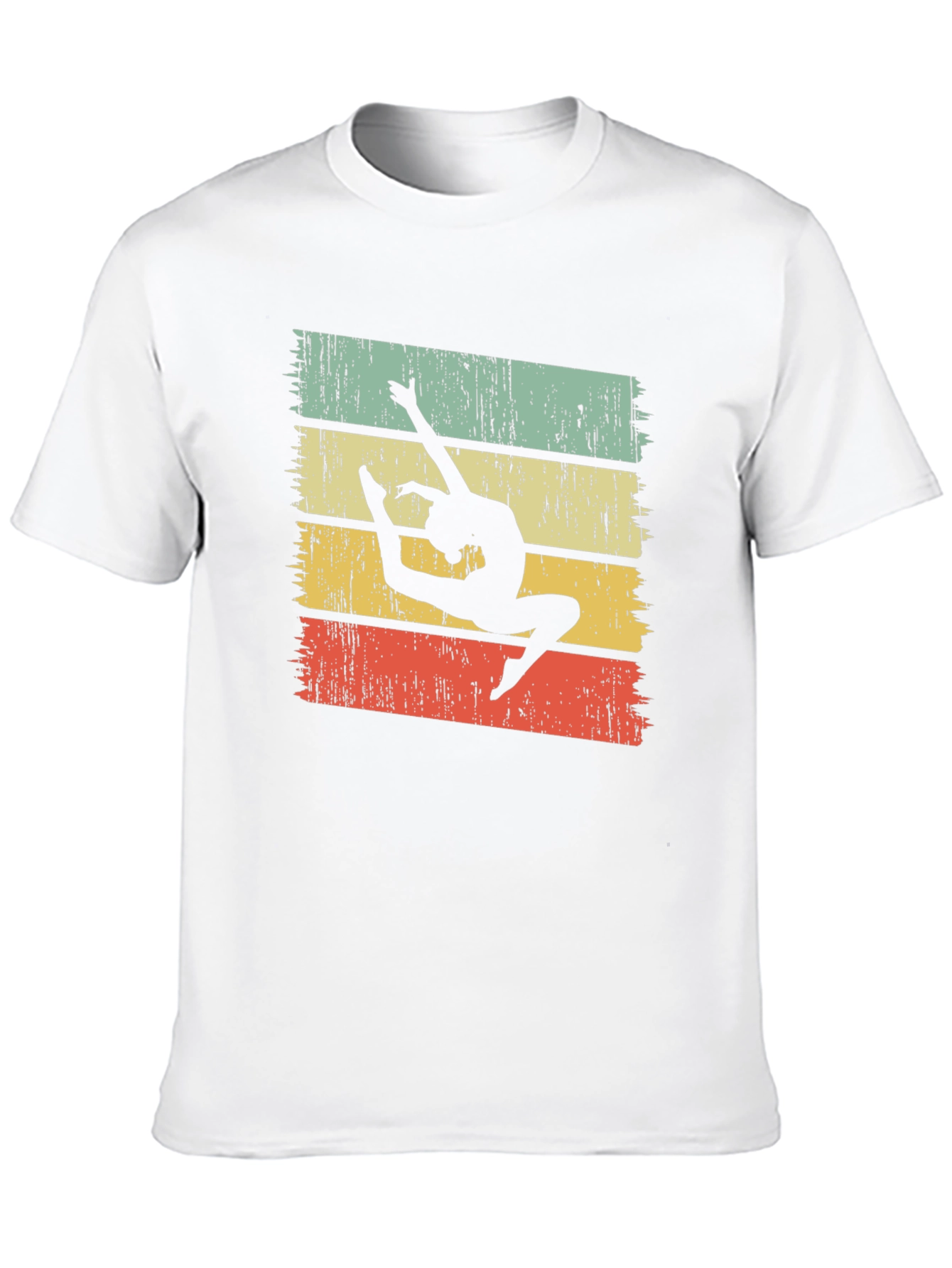 Vintage Gymnast T-Shirt Retro Style Dance Tee
