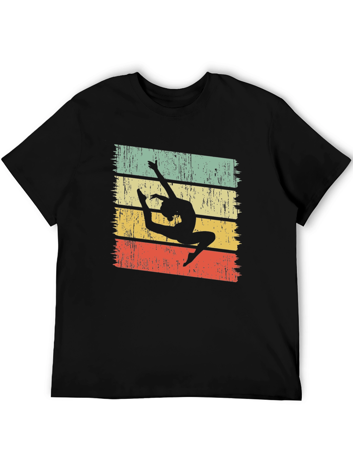 Vintage Gymnast T-Shirt Retro Style Dance Tee