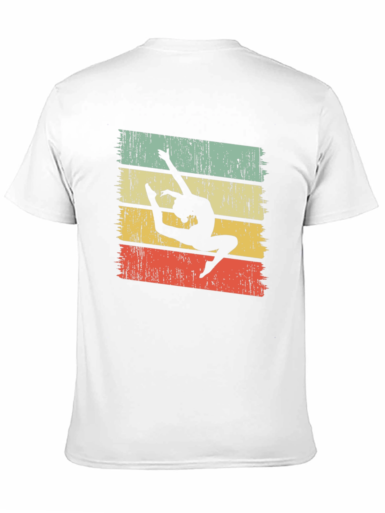Vintage Gymnast T-Shirt Retro Style Dance Tee