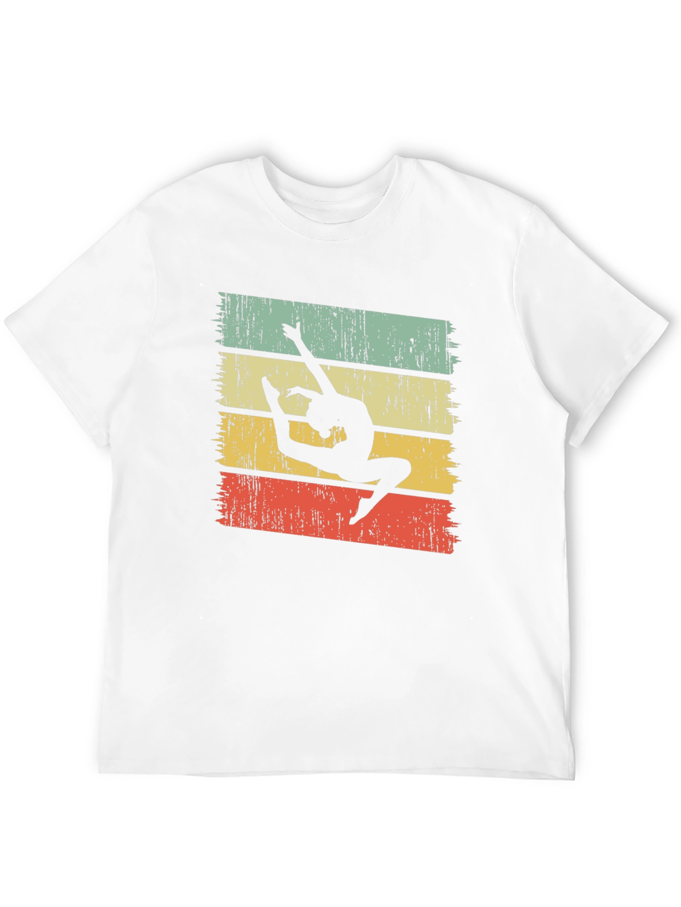 Vintage Gymnast T-Shirt Retro Style Dance Tee