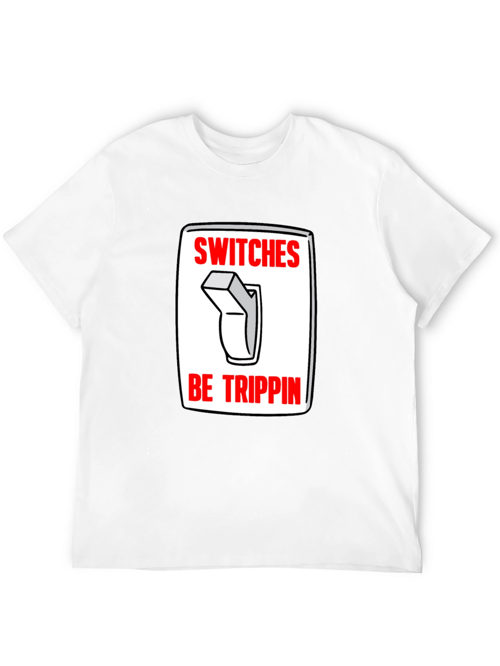 Switches Be Trippin Graphic Tee - Black