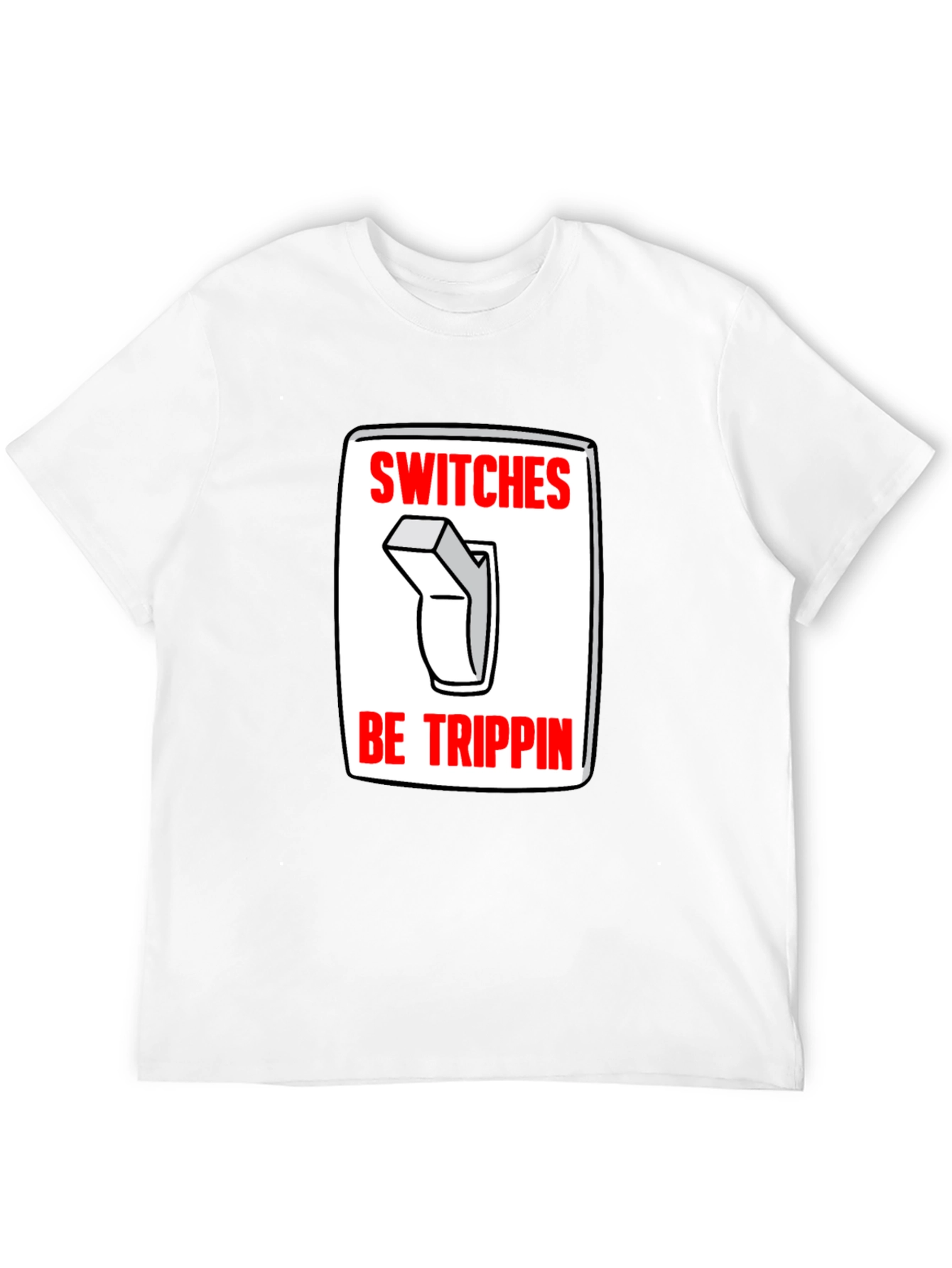 Switches Be Trippin Graphic Tee - Black