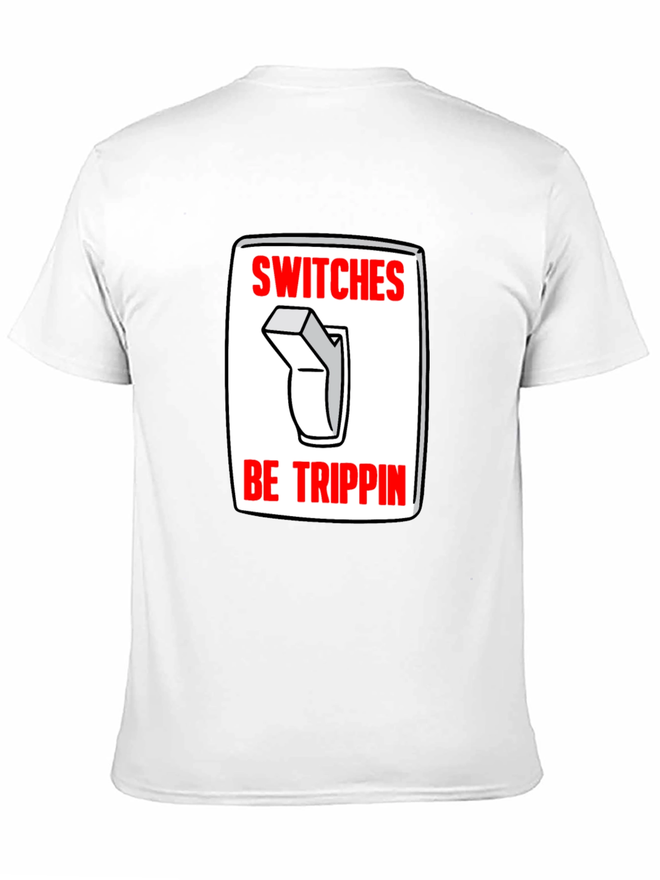 Switches Be Trippin Graphic Tee - Black