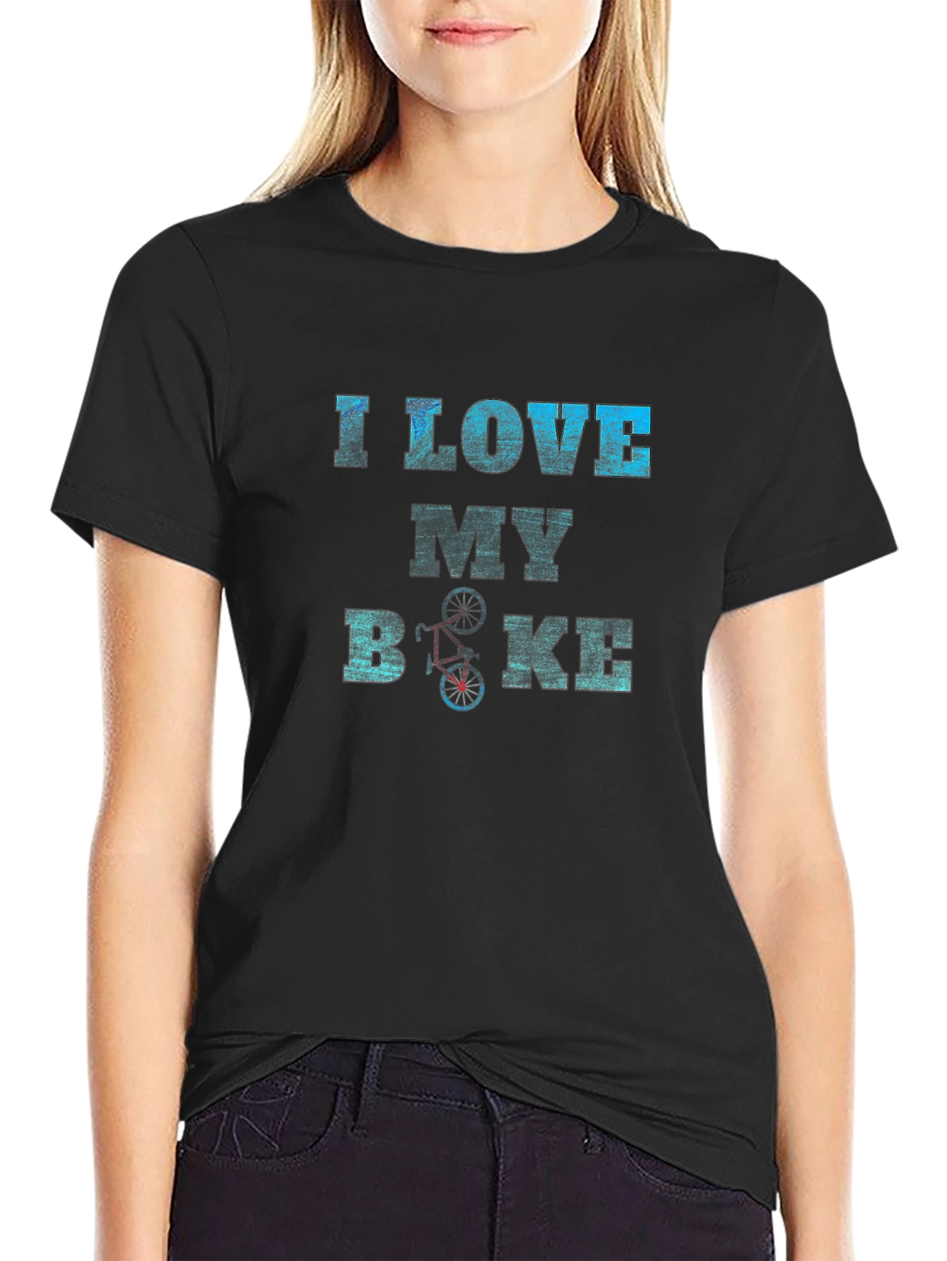 I Love My Bike Graphic Tee