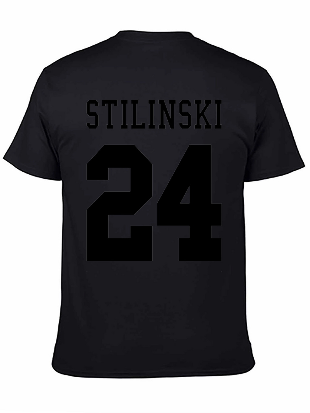 Stilinski 24 Black Graphic T-Shirt