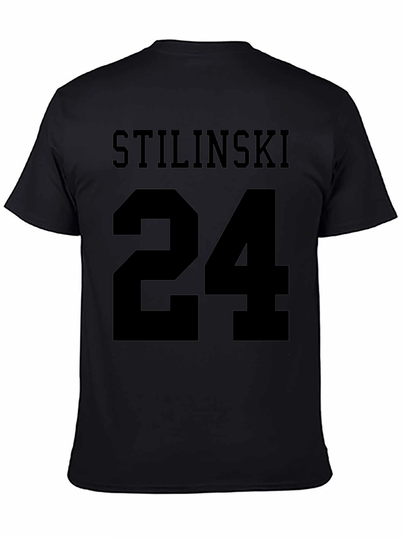 Stilinski 24 Black Graphic T-Shirt