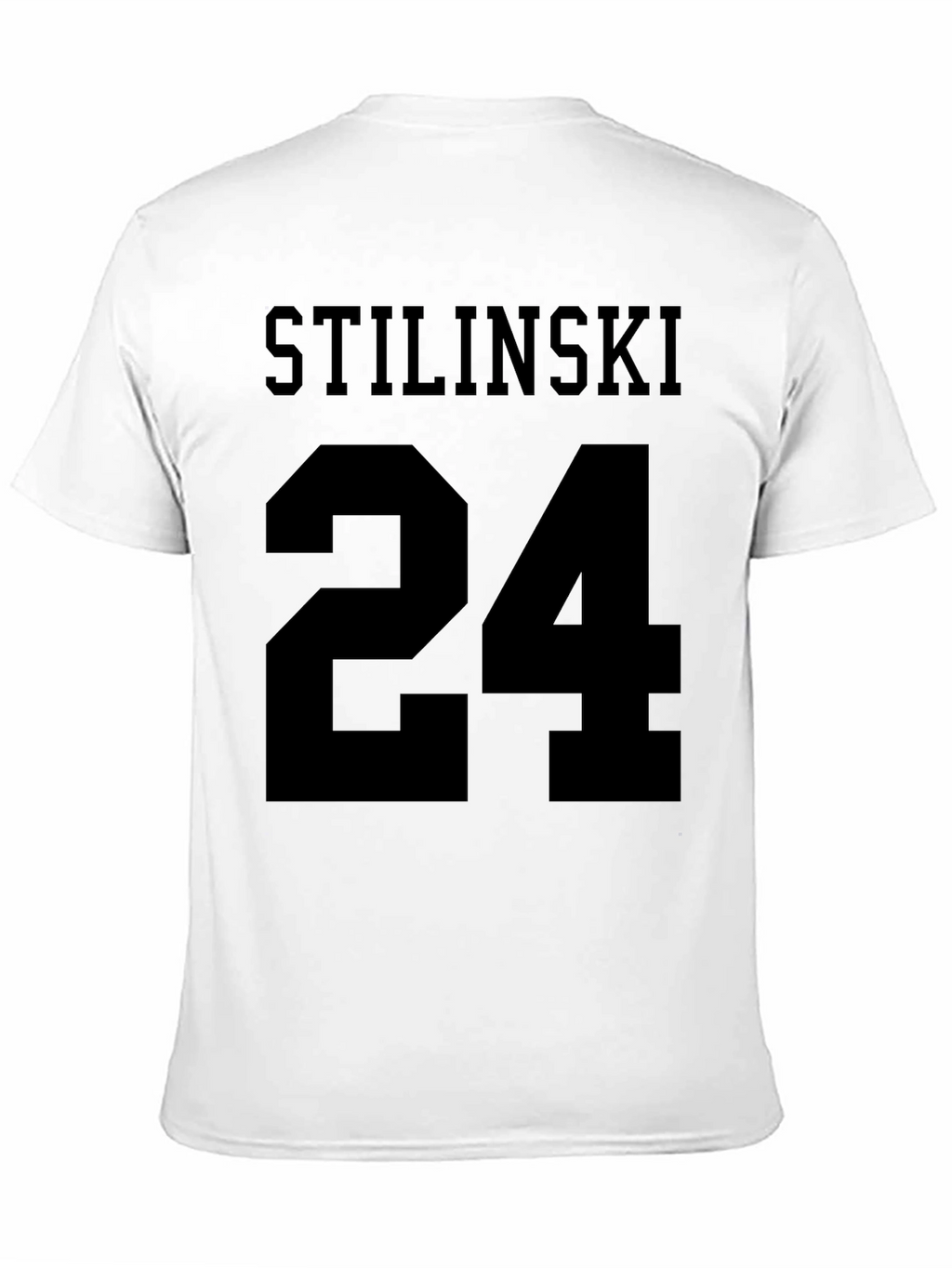 Stilinski 24 Black Graphic T-Shirt
