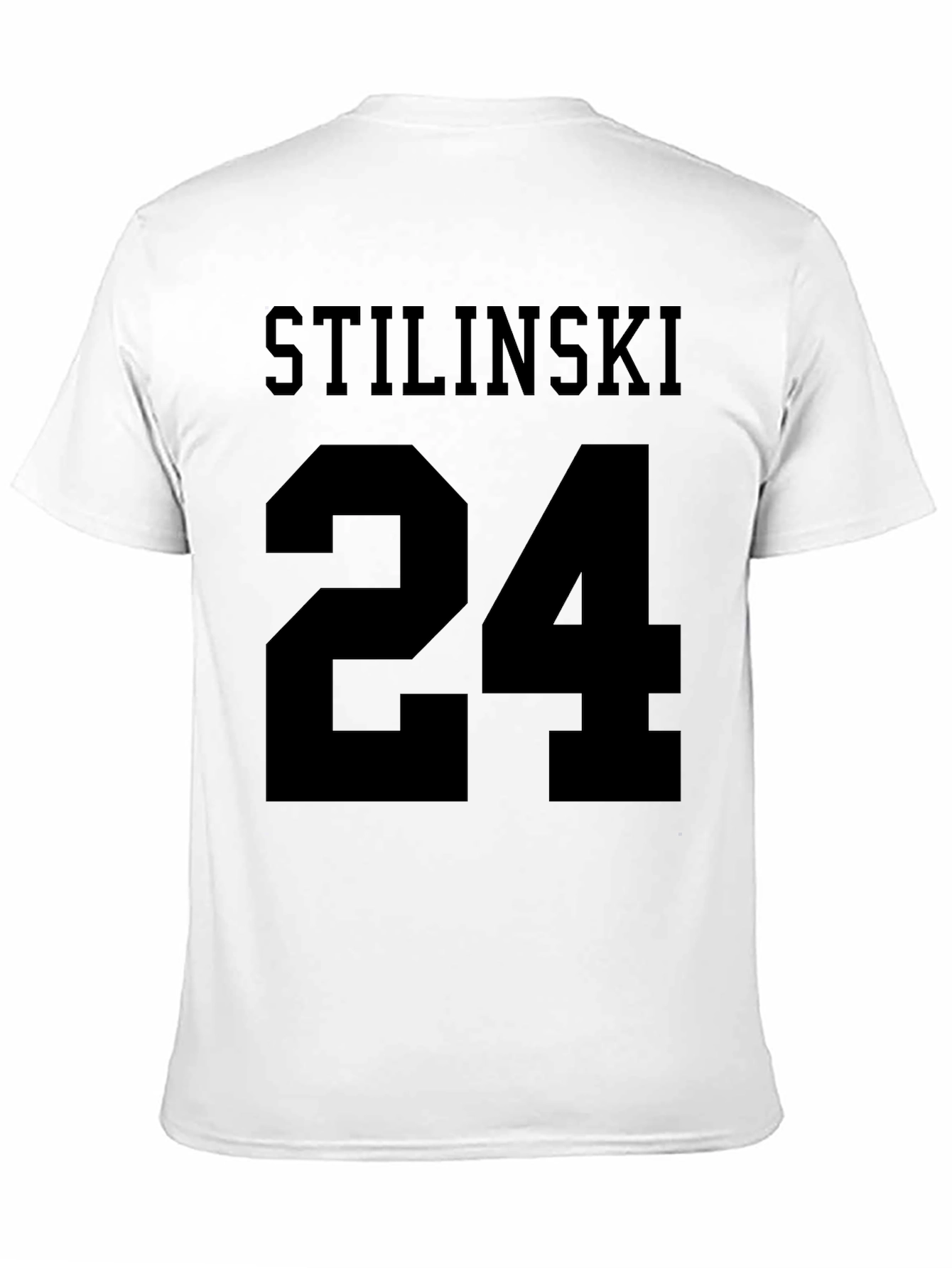 Stilinski 24 Black Graphic T-Shirt