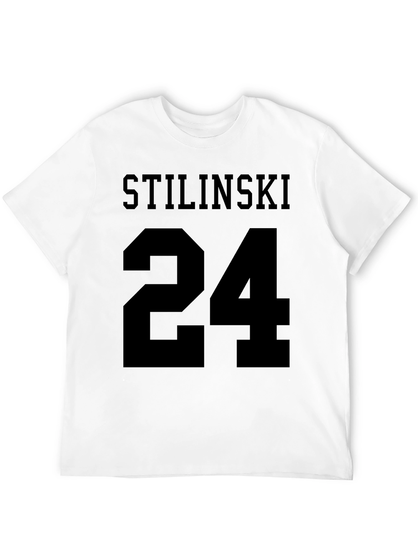 Stilinski 24 Black Graphic T-Shirt