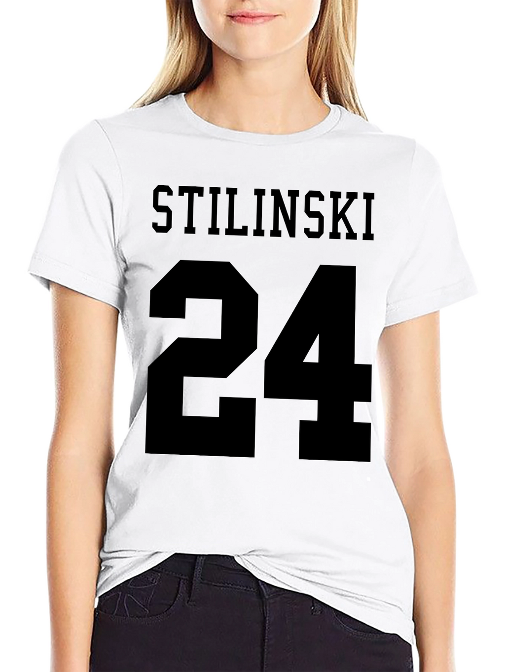 Stilinski 24 Black Graphic T-Shirt