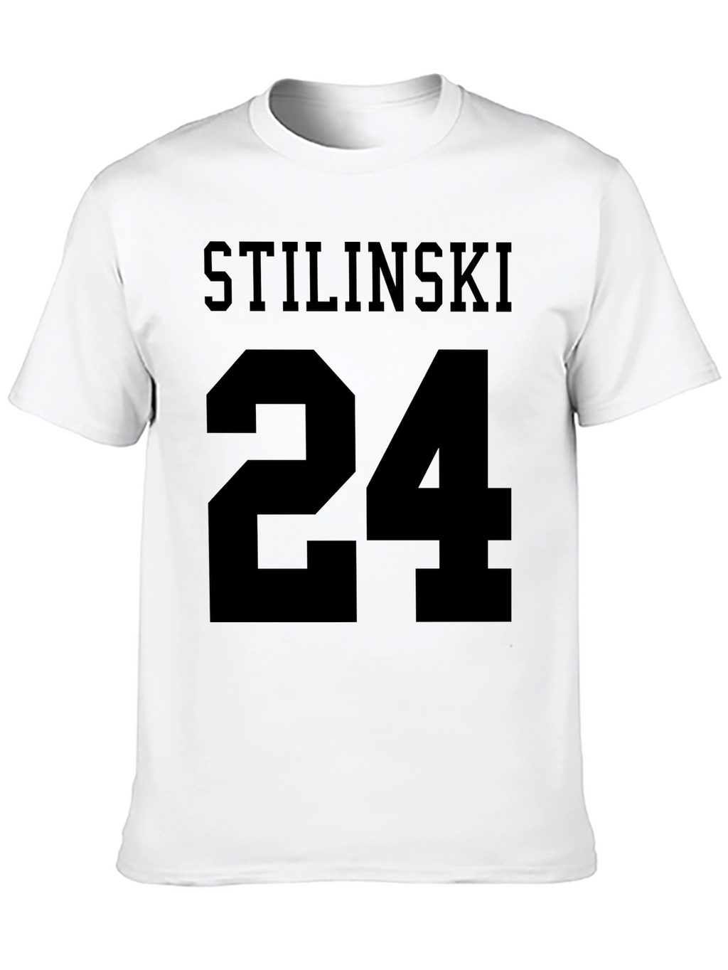Stilinski 24 Black Graphic T-Shirt