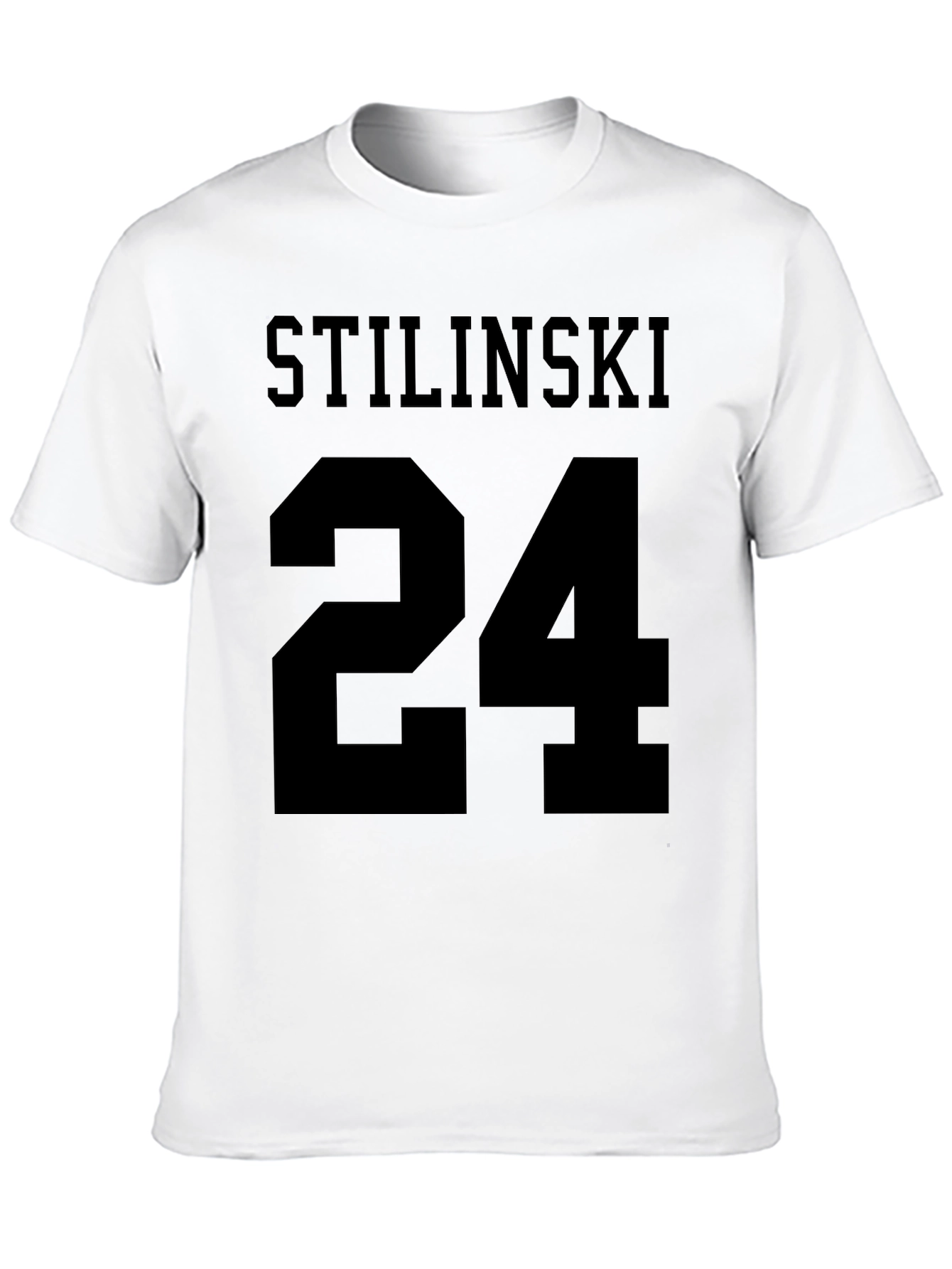 Stilinski 24 Black Graphic T-Shirt
