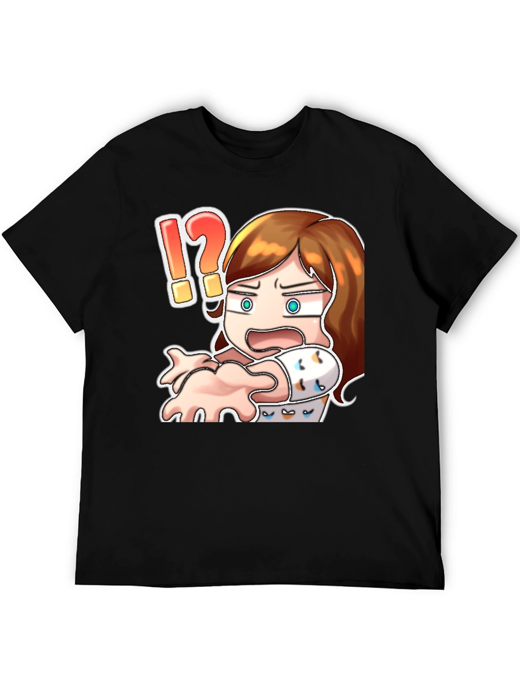 Cartoon Shocked T-Shirt