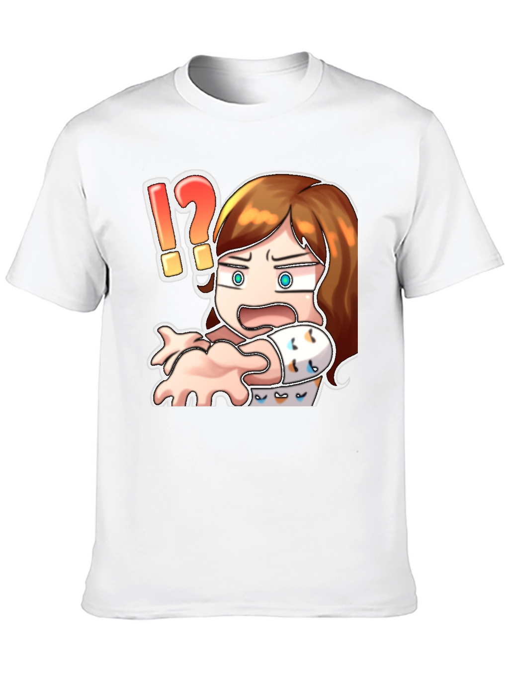 Cartoon Shocked T-Shirt