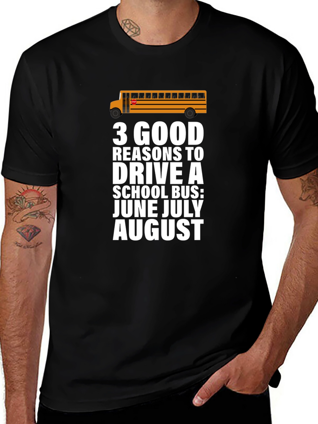School Bus Driver T-Shirt - Summer Break