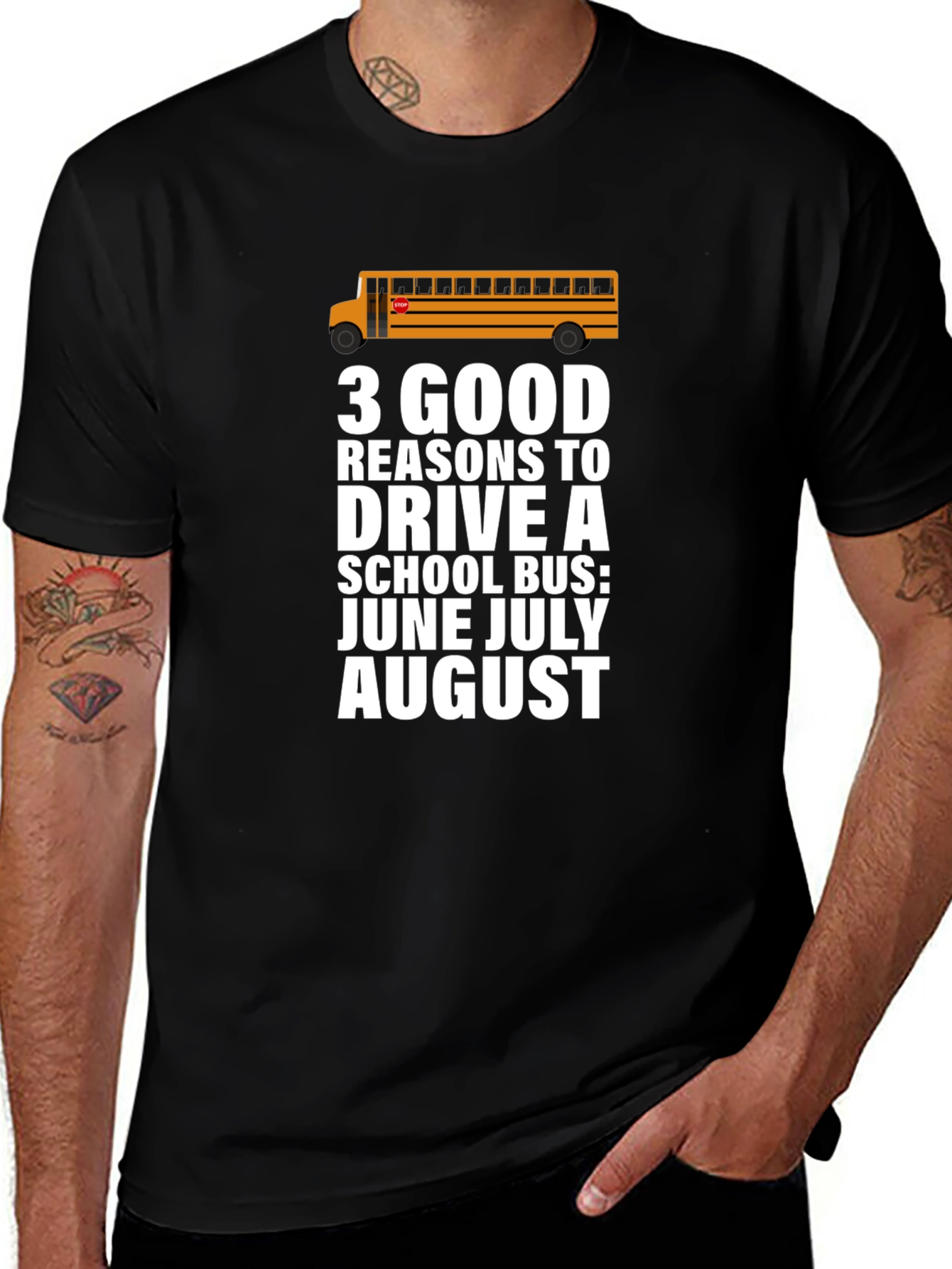 School Bus Driver T-Shirt - Summer Break