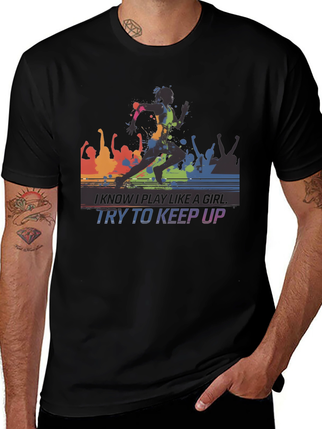 I Know I Play Like A Girl T-Shirt
