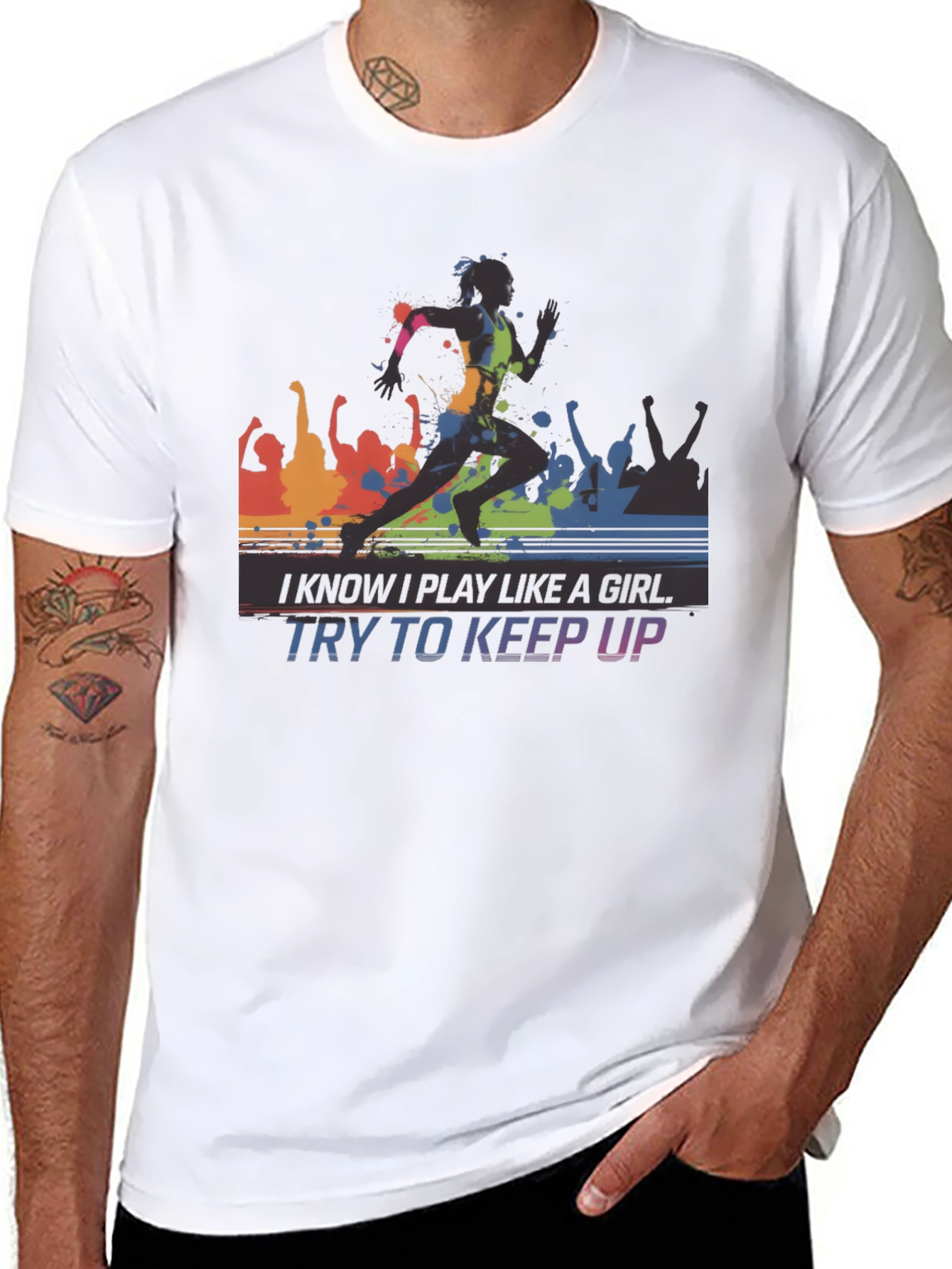 I Know I Play Like A Girl T-Shirt