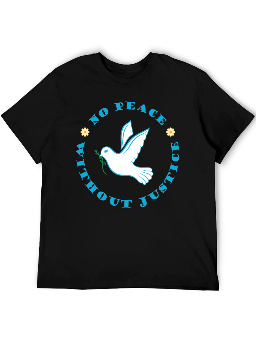 Peace & Justice Dove Graphic T-Shirt