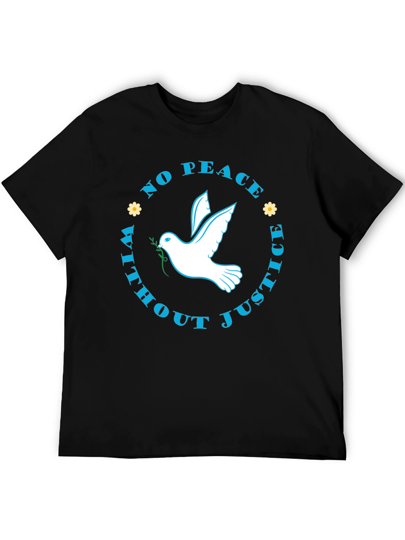 Peace & Justice Dove Graphic T-Shirt