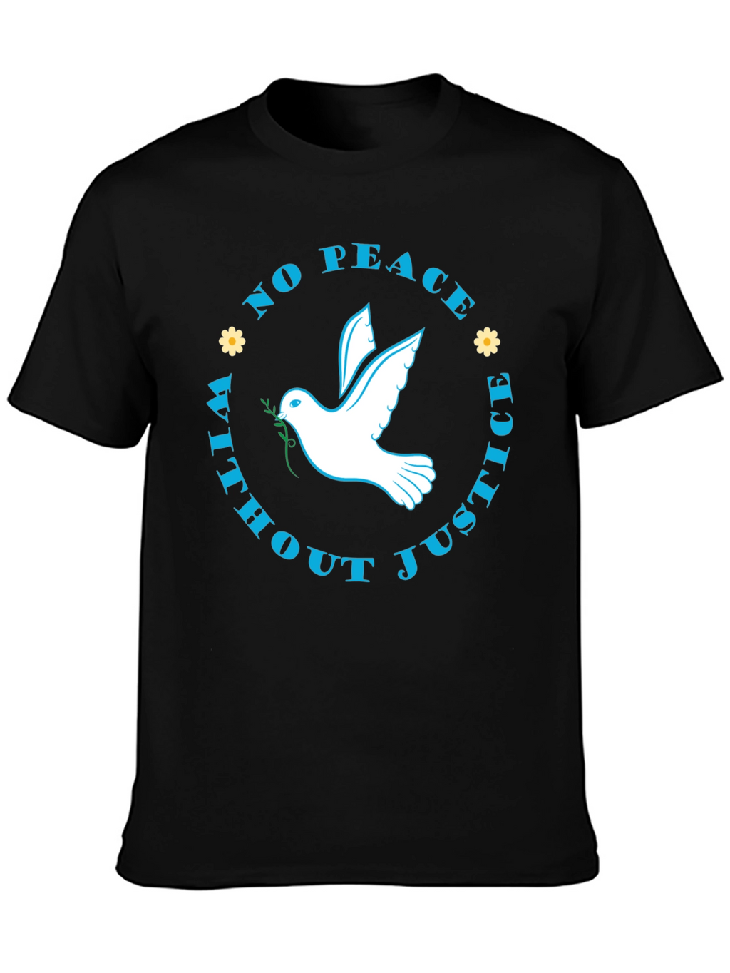 Peace & Justice Dove Graphic T-Shirt
