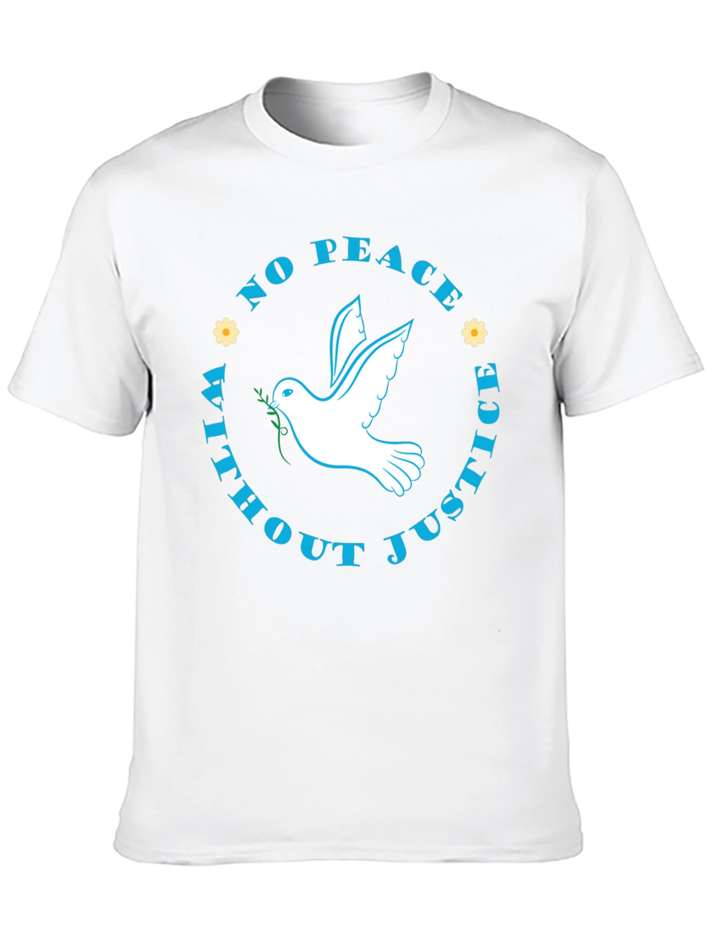 Peace & Justice Dove Graphic T-Shirt