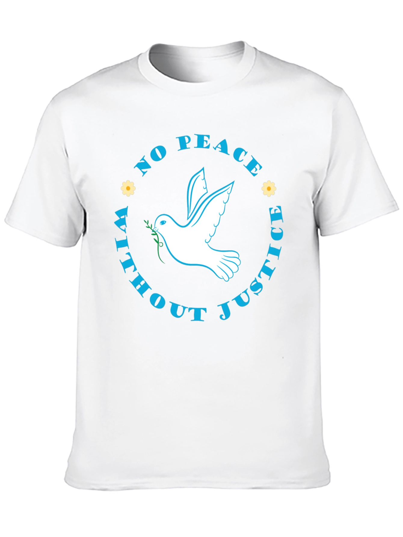 Peace & Justice Dove Graphic T-Shirt