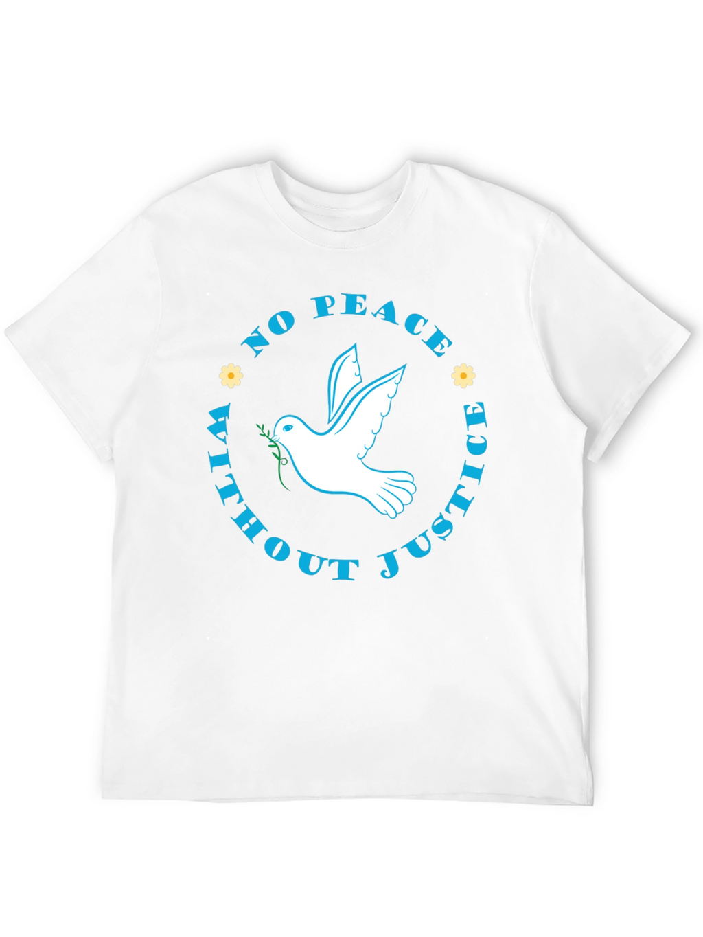 Peace & Justice Dove Graphic T-Shirt