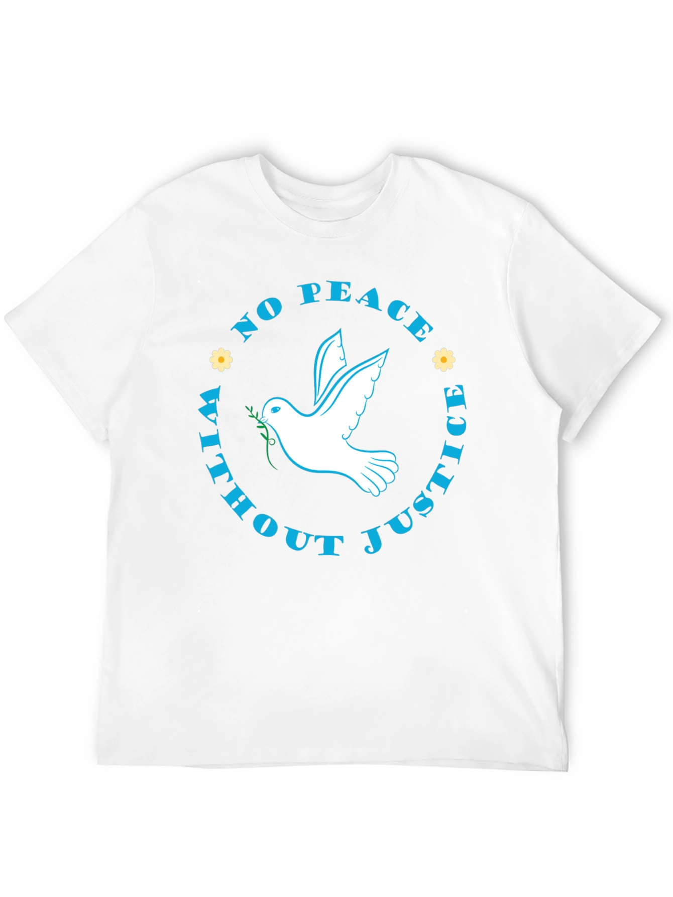 Peace & Justice Dove Graphic T-Shirt