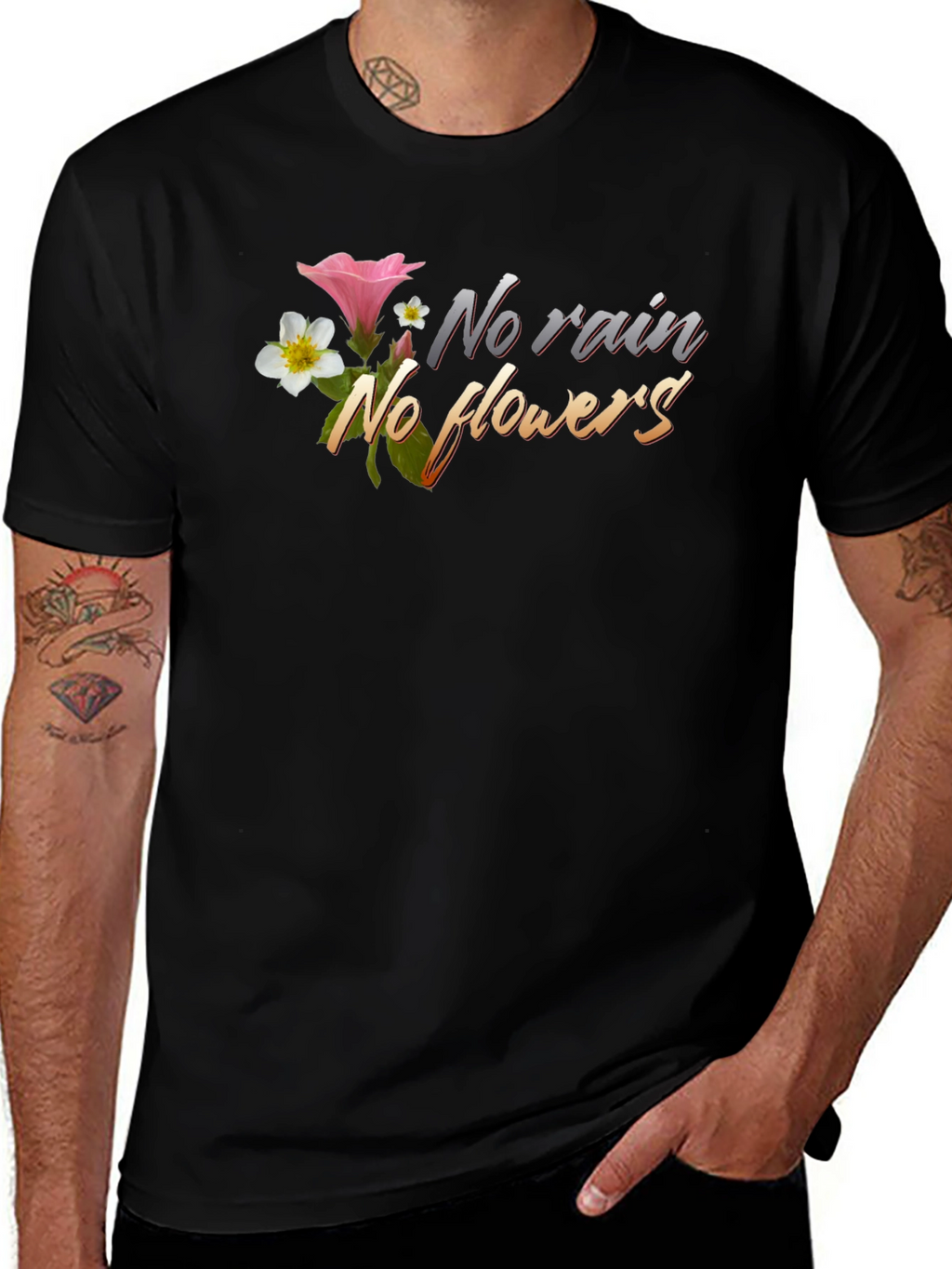 No Rain No Flowers Graphic Tee