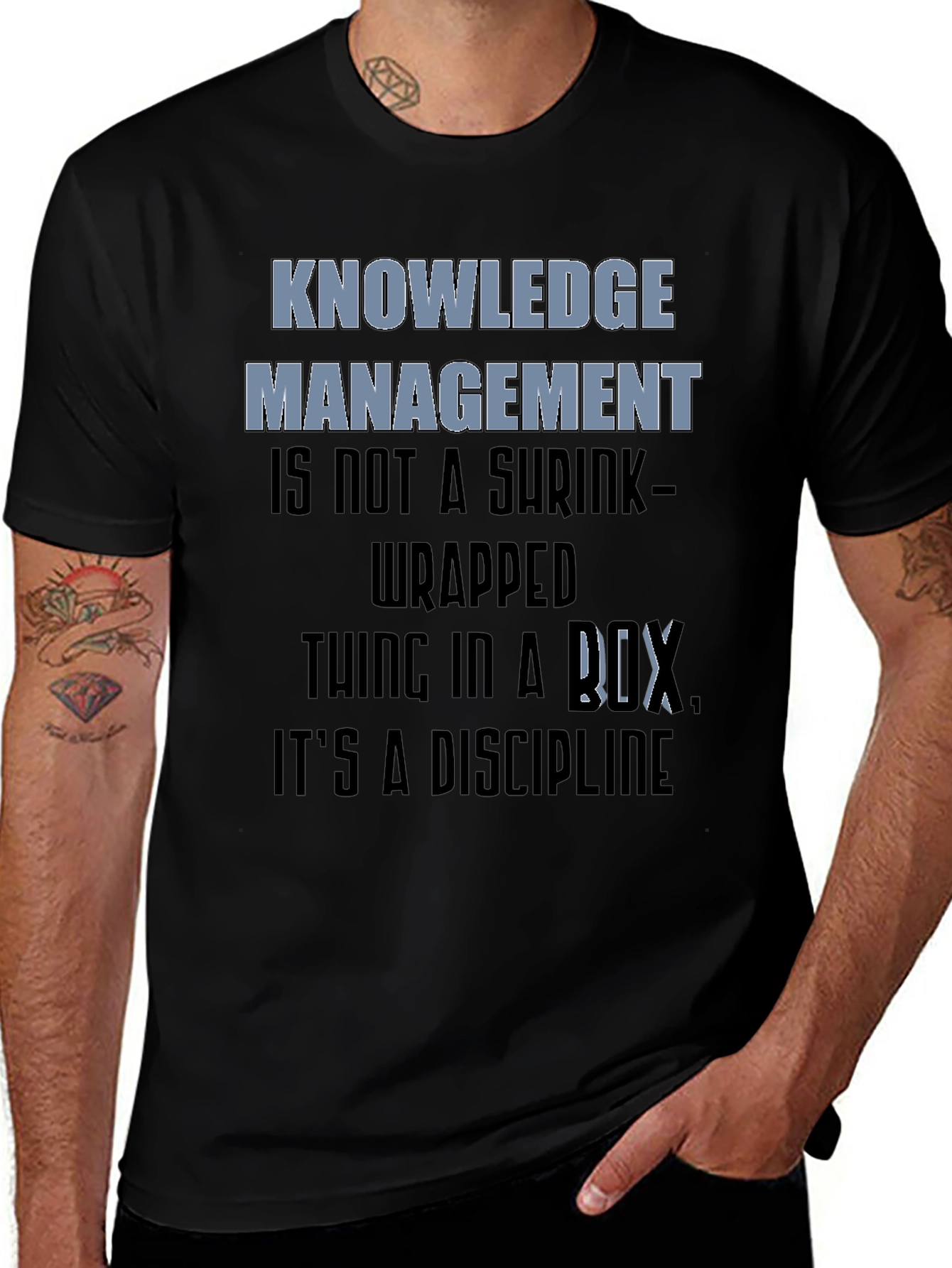 Knowledge Management T-Shirt - Discipline Focus