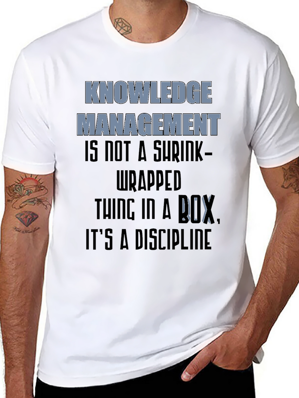 Knowledge Management T-Shirt - Discipline Focus