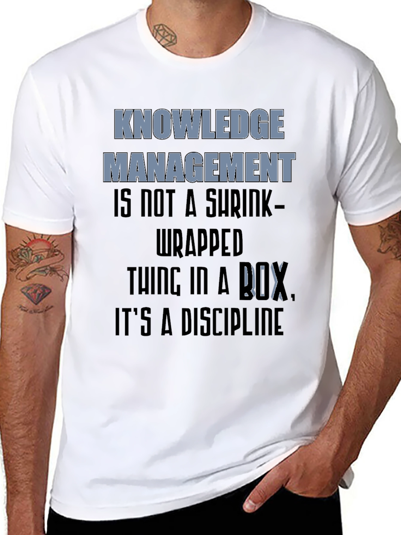 Knowledge Management T-Shirt - Discipline Focus