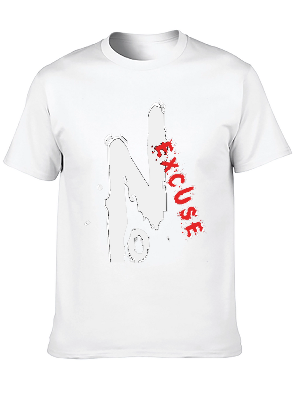 No Excuses Graphic Tee - Bold Streetwear Style